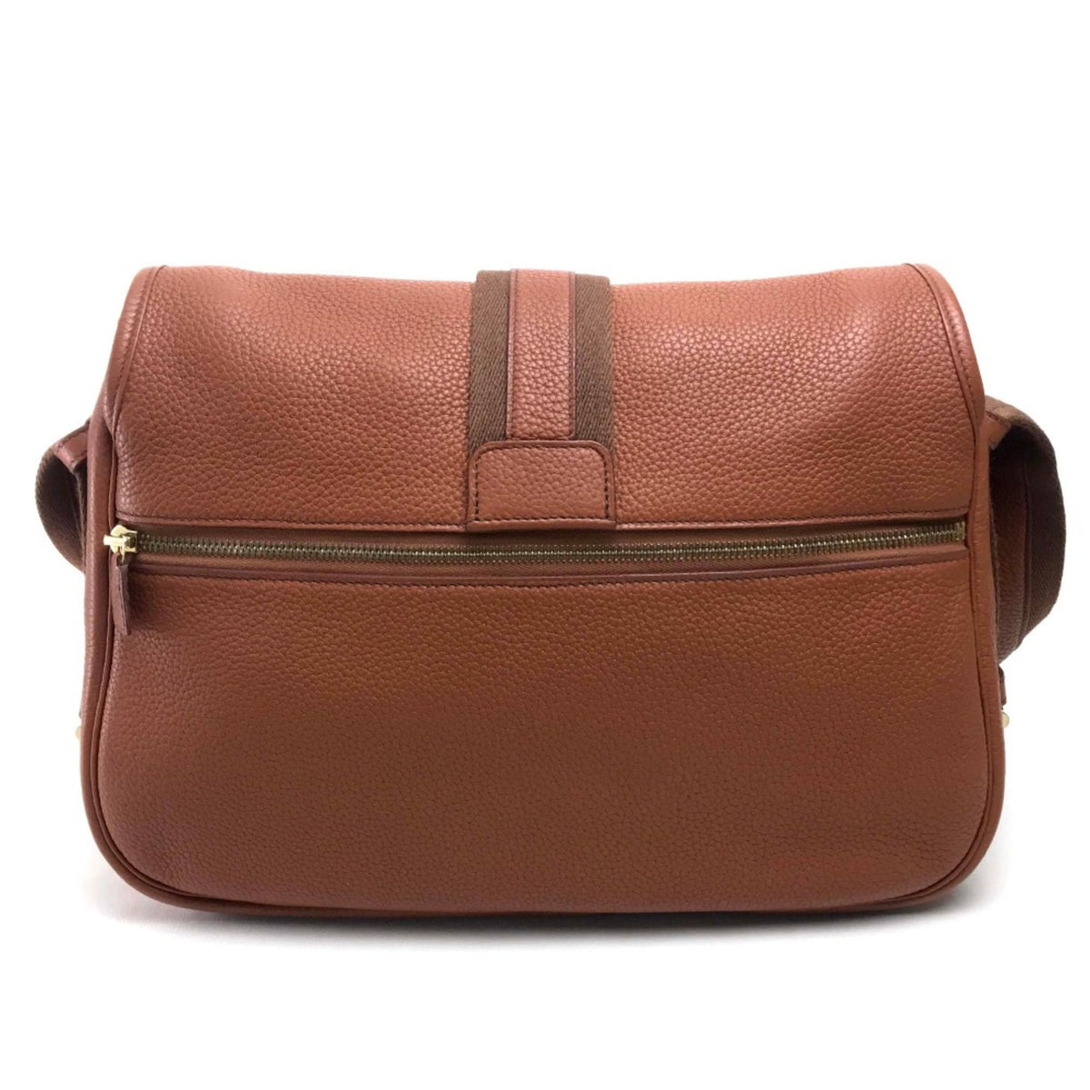 Hermes Brown Leather Shoulder Bag (Pre-Owned)
