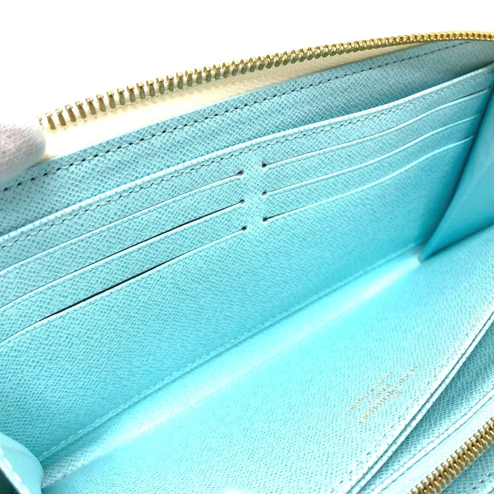 Louis Vuitton Monogram Blue Monogram Long Wallet (Bi-Fold) (Pre-Owned)