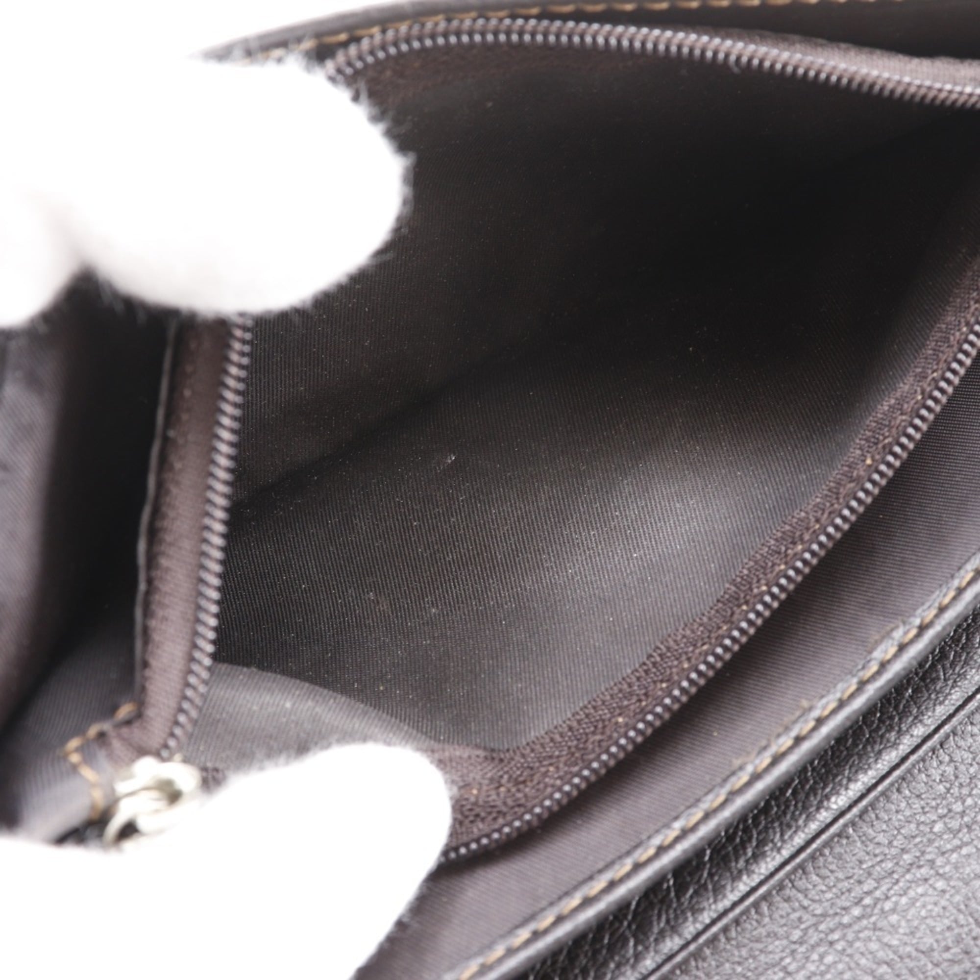 Celine Navy Denim Long Wallet (Bi-Fold) (Pre-Owned)
