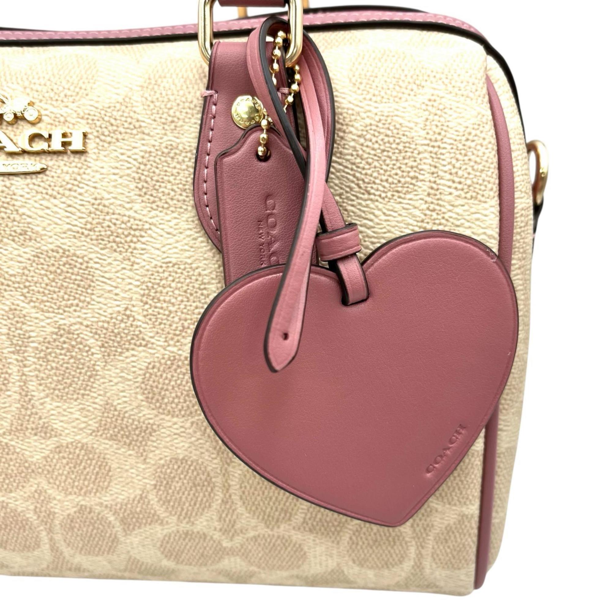 Coach Beige Coated Canvas Handbag (Pre-Owned)