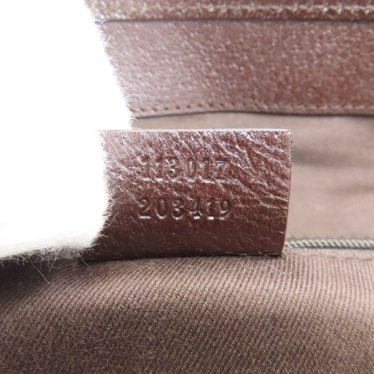 Gucci Brown Canvas Tote Bag (Pre-Owned)