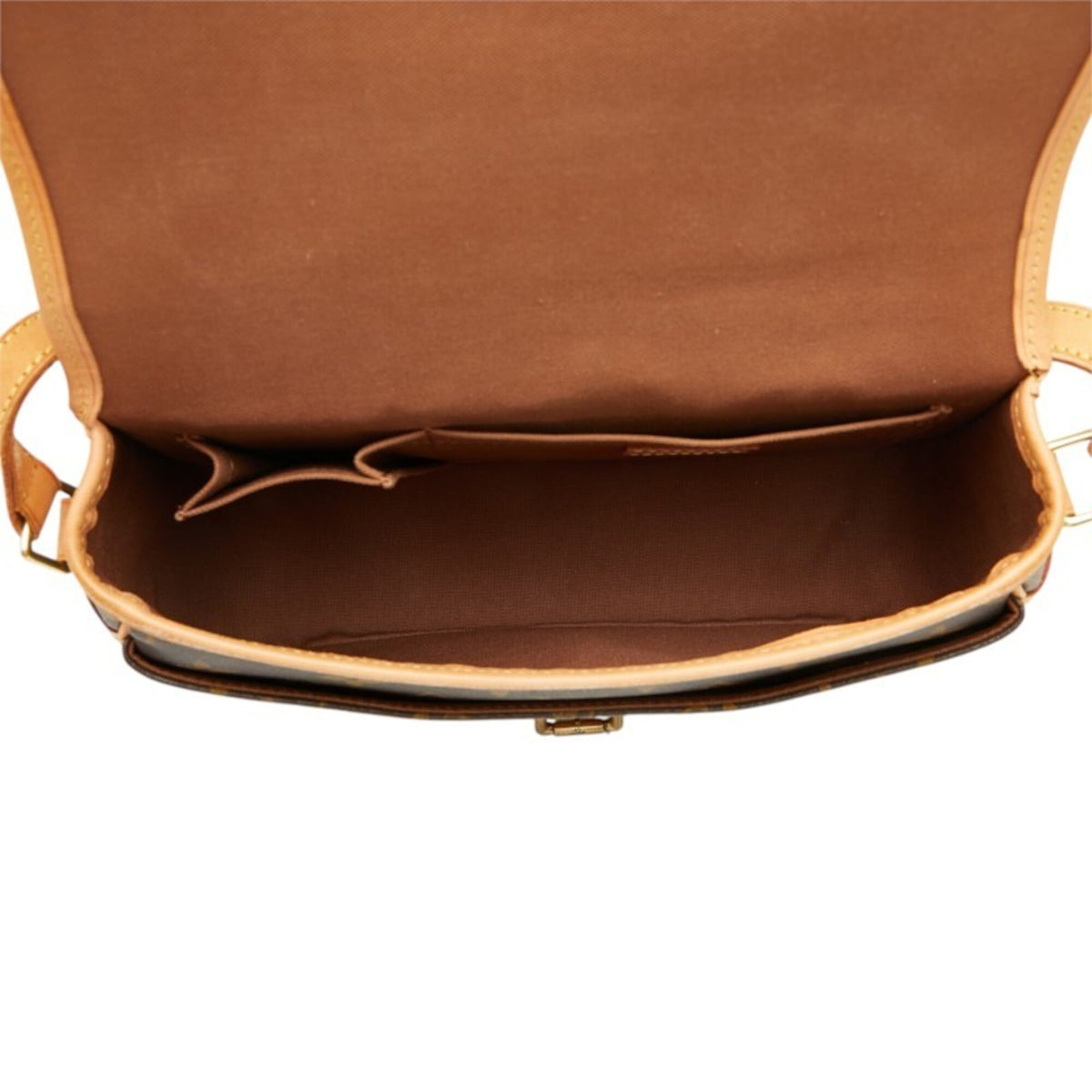Louis Vuitton Monogram Brown Pvc Leather Shoulder Bag (Pre-Owned)