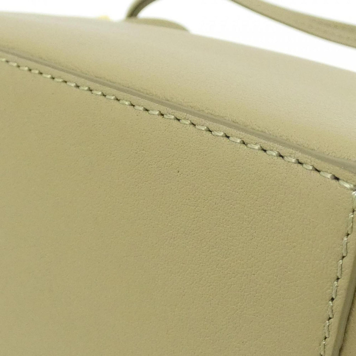 Loewe Green Leather Handbag Shoulder Bag (Pre-Owned)