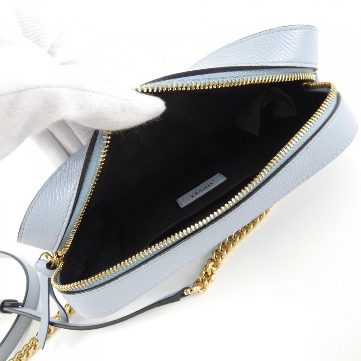 Versace Blue Handbag (Pre-Owned)