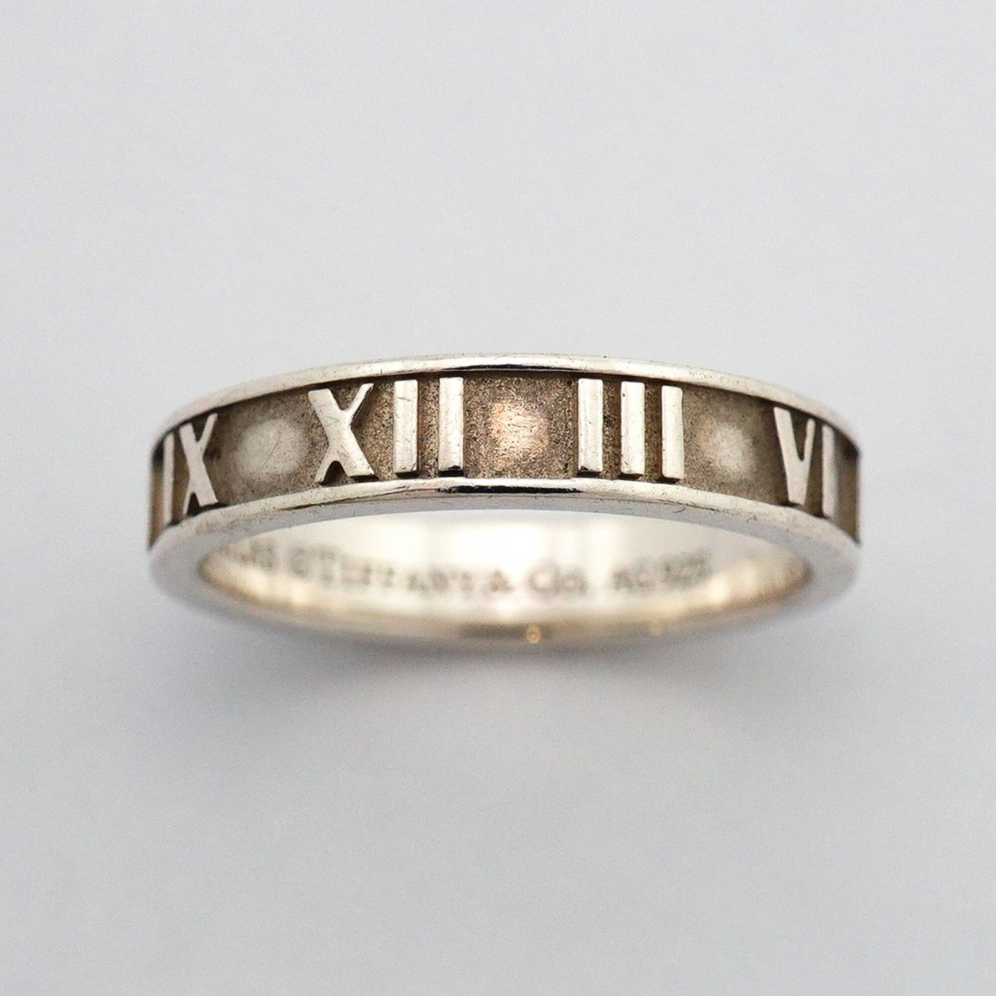 Tiffany Silver 925 Band Ring (Pre-Owned)