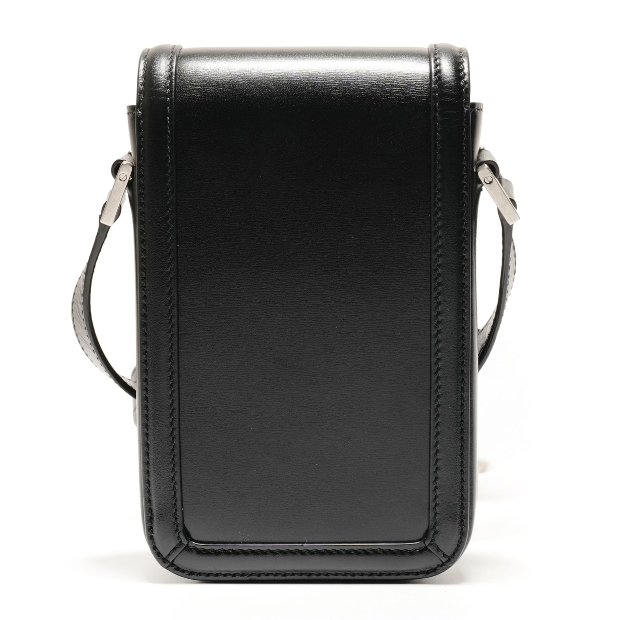 Yves Saint Laurent Black Leather Shoulder Bag (Pre-Owned)