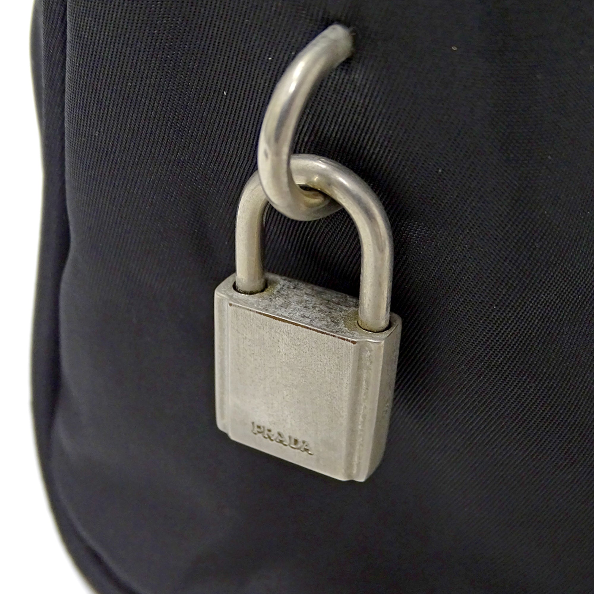 Prada Black Nylon Handbag (Pre-Owned)