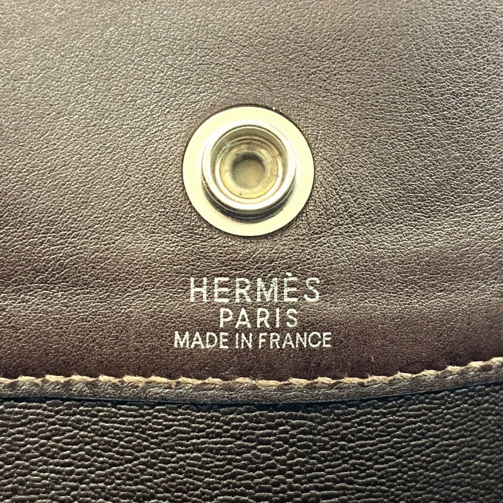 Hermes Brown Leather Tote Bag (Pre-Owned)