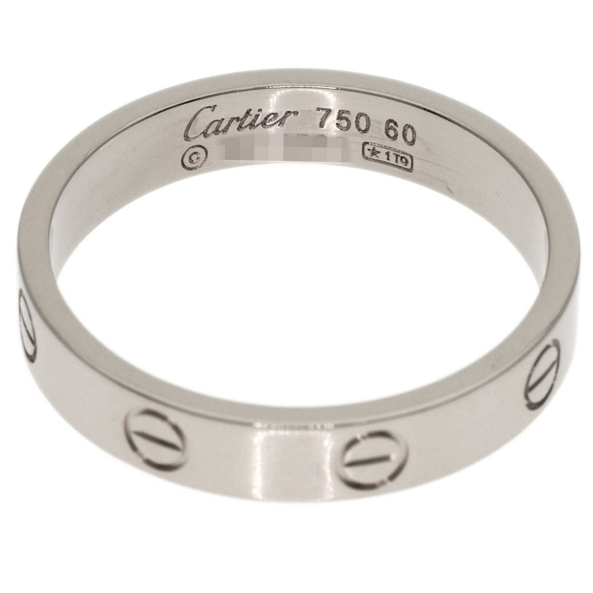 Cartier White Gold (18K) Band Ring (Pre-Owned)