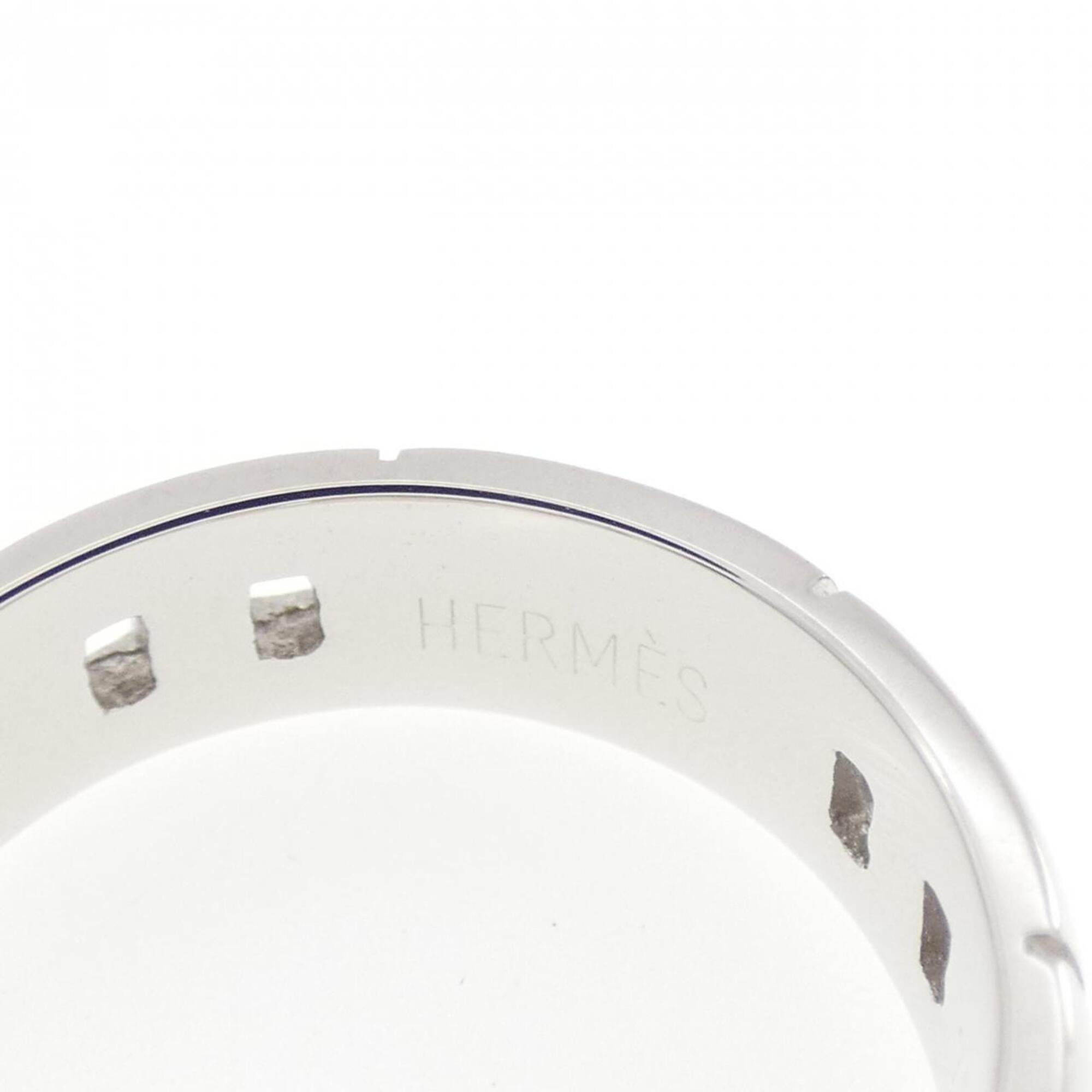 Hermes White Gold (18K) Band Ring (Pre-Owned)