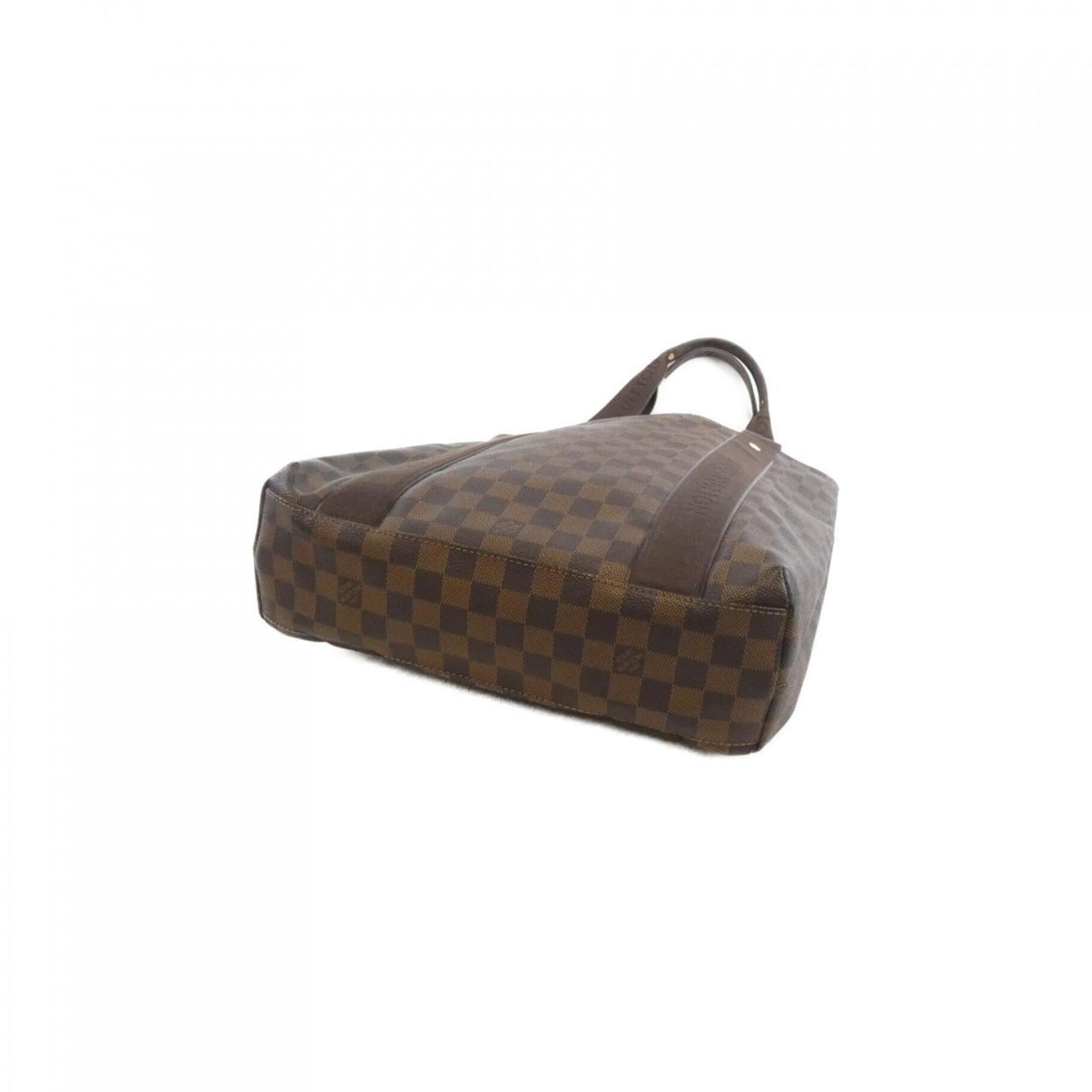 Louis Vuitton Brown Coated Canvas Handbag (Pre-Owned)