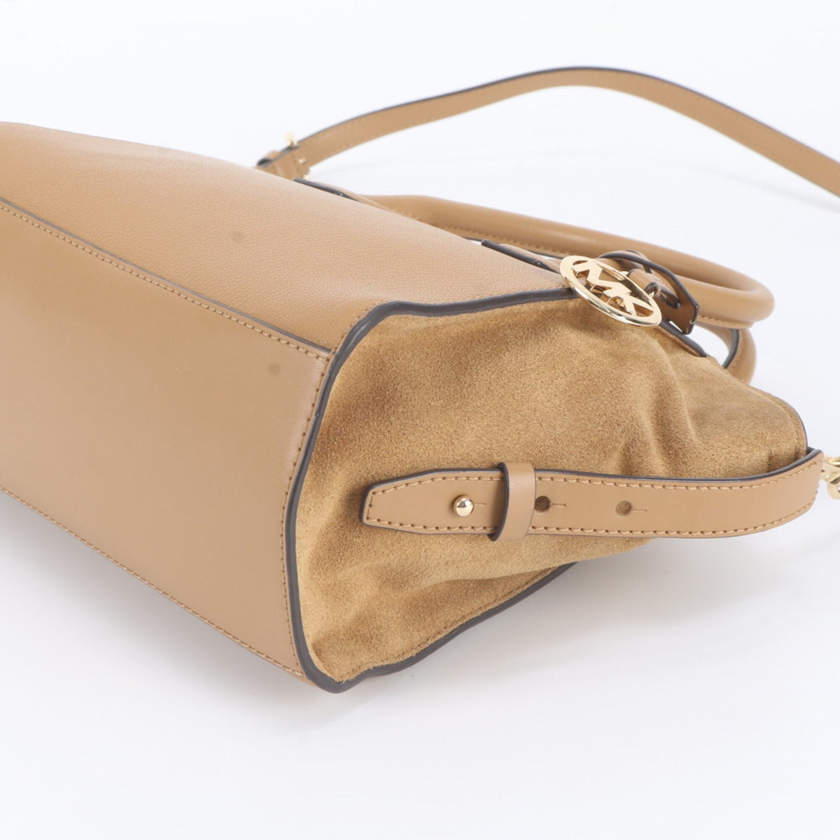 Michael Kors Brown Leather Handbag Shoulder Bag Tote Bag (Pre-Owned)