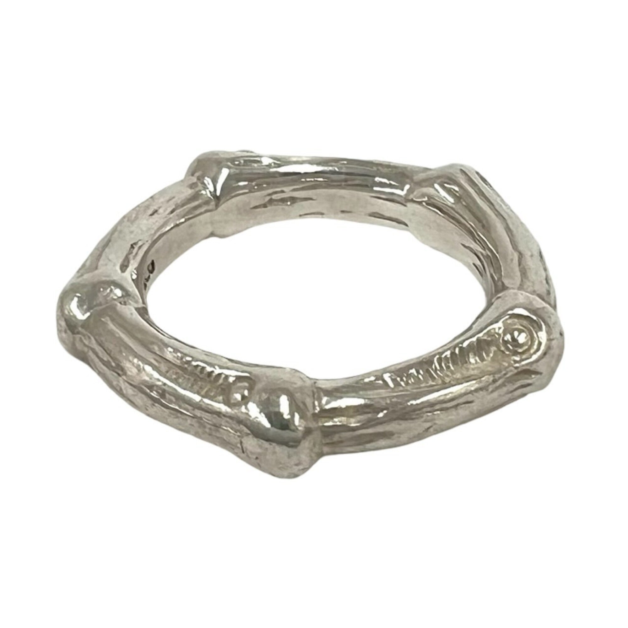 Tiffany Silver Silver 925 Band Ring (Pre-Owned)