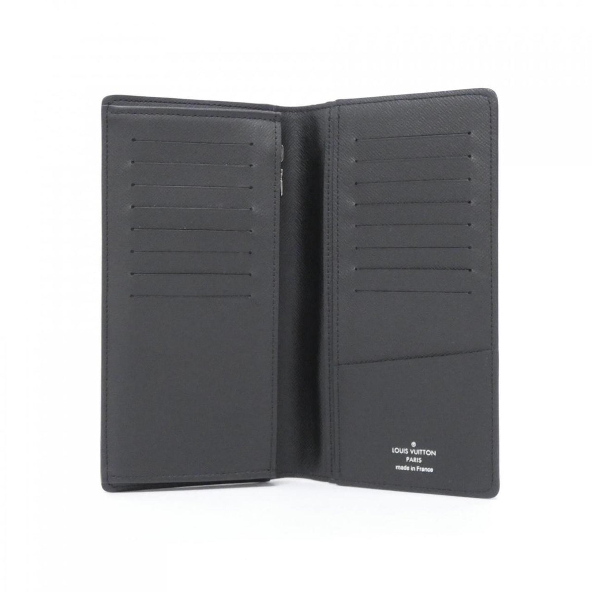 Louis Vuitton Monogram Eclipse Black Coated Canvas Long Wallet (Bi-Fold) (Pre-Owned)