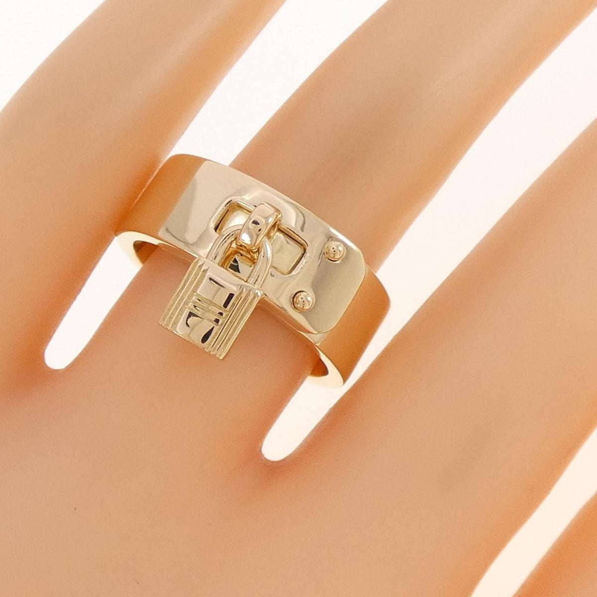 Hermes Yellow Gold (18K) Band Ring (Pre-Owned)