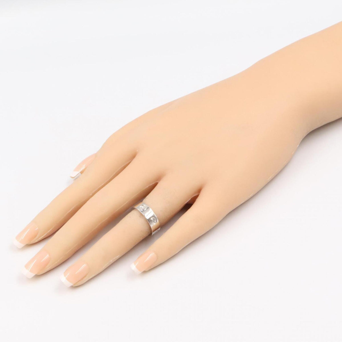 Cartier White Gold White Gold (18K) Band Ring (Pre-Owned)