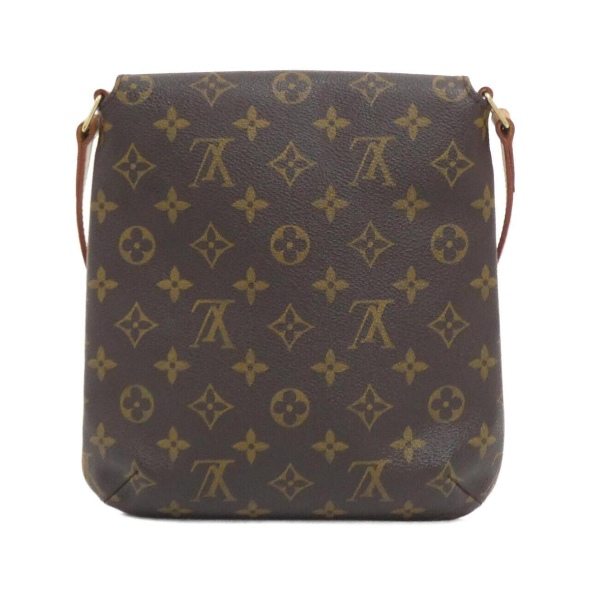 Louis Vuitton Marron Coated Canvas Shoulder Bag (Pre-Owned)