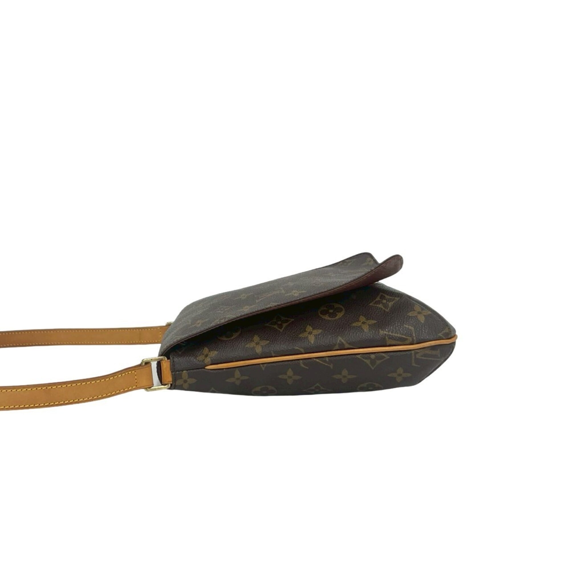 Louis Vuitton Brown Leather Pvc Shoulder Bag (Pre-Owned)