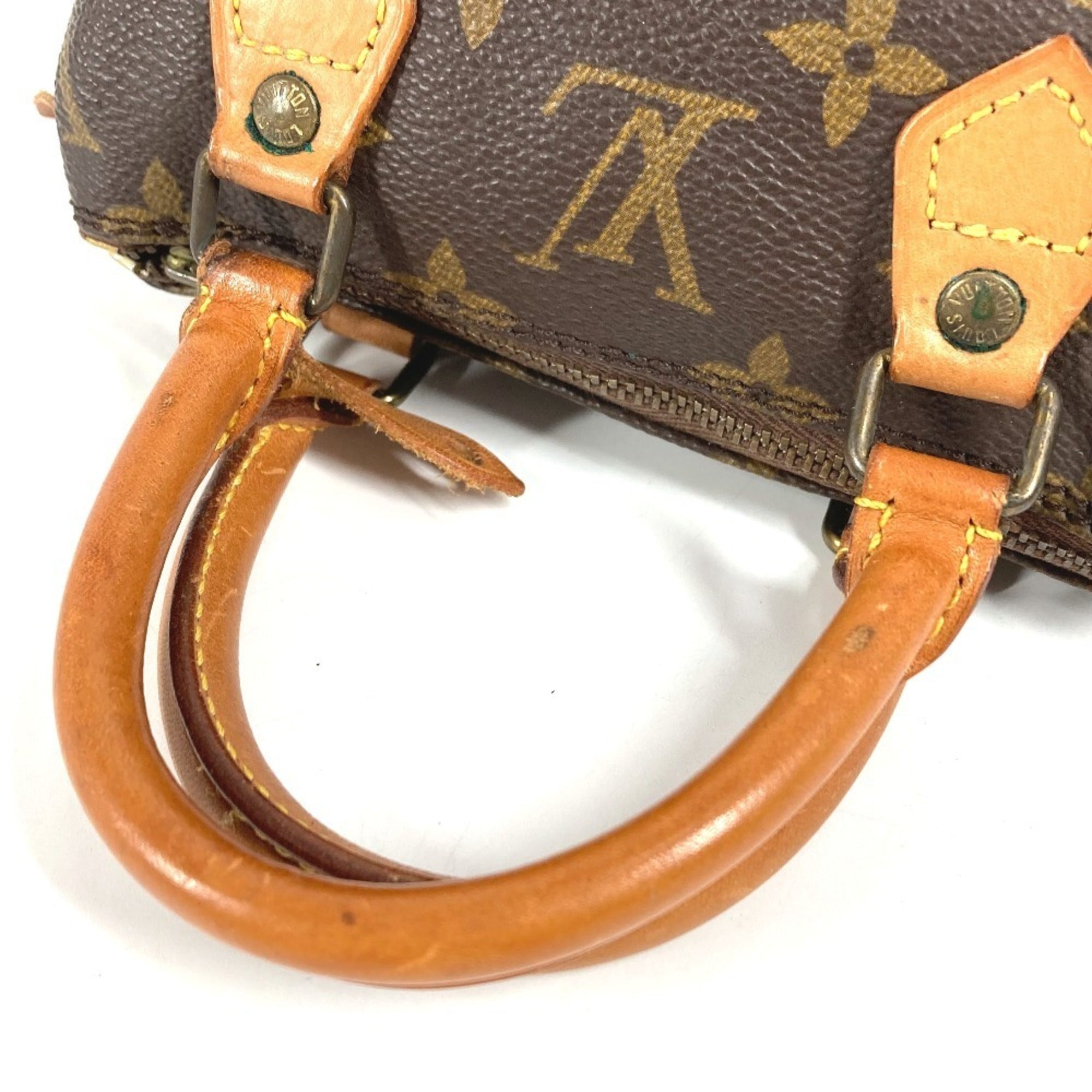 Louis Vuitton Brown Monogram Canvas Monogram Handbag Pouch (Pre-Owned)