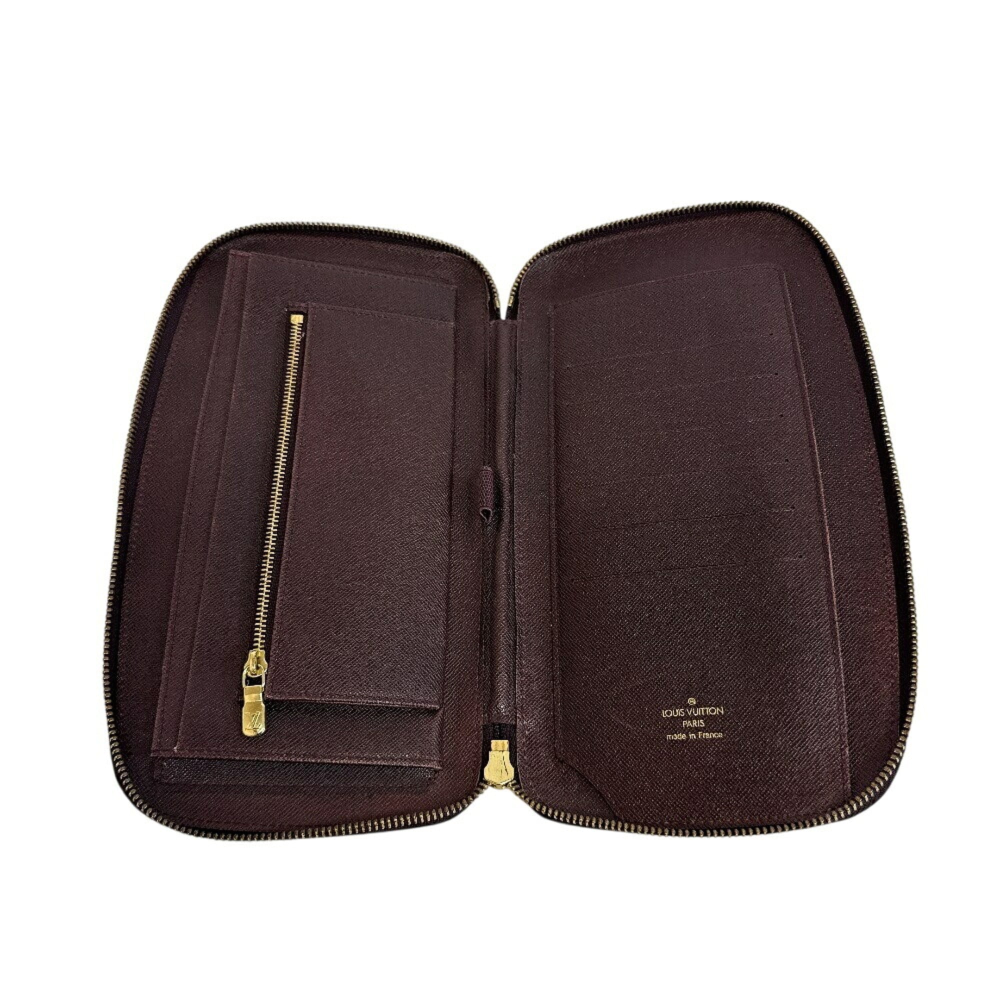 Louis Vuitton Acajou Bordeaux Galle Leather (Pre-Owned)
