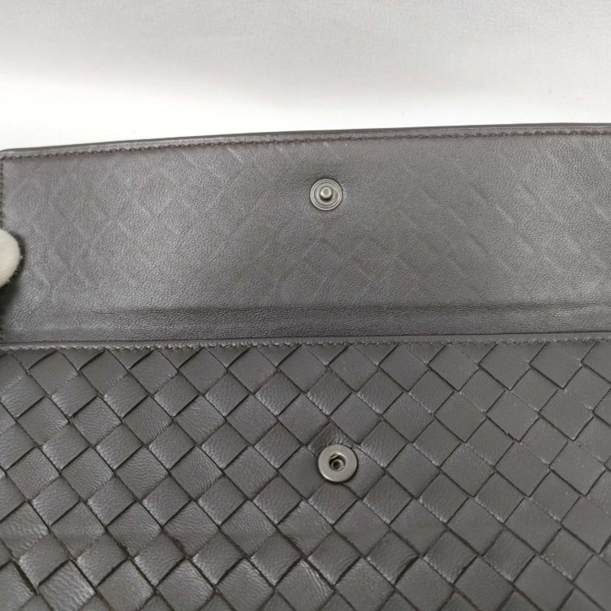Bottega Veneta Brown Leather Coin Purse/Coin Case (Pre-Owned)