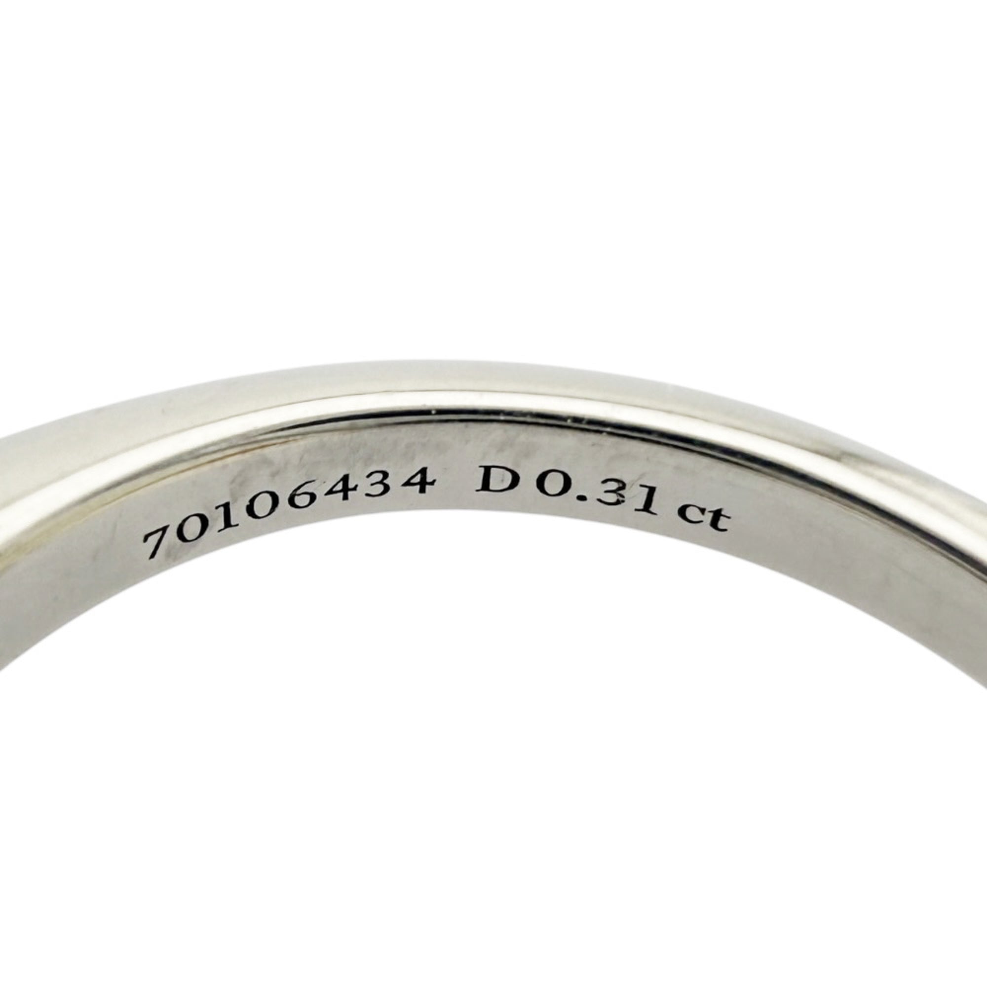 Tiffany Platinum 950 Band Ring (Pre-Owned)