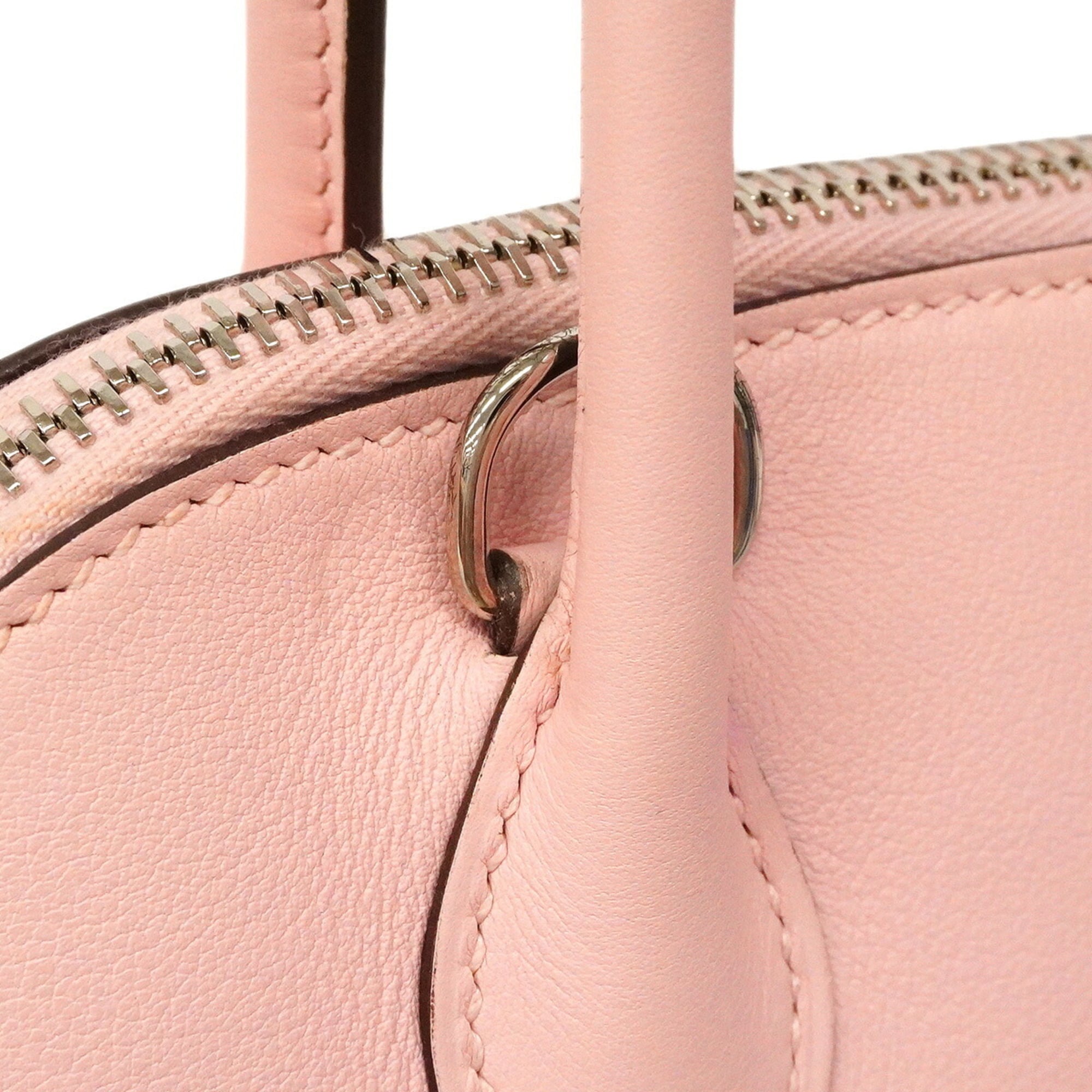 Hermes Rose Sakura Swift Leather Handbag (Pre-Owned)