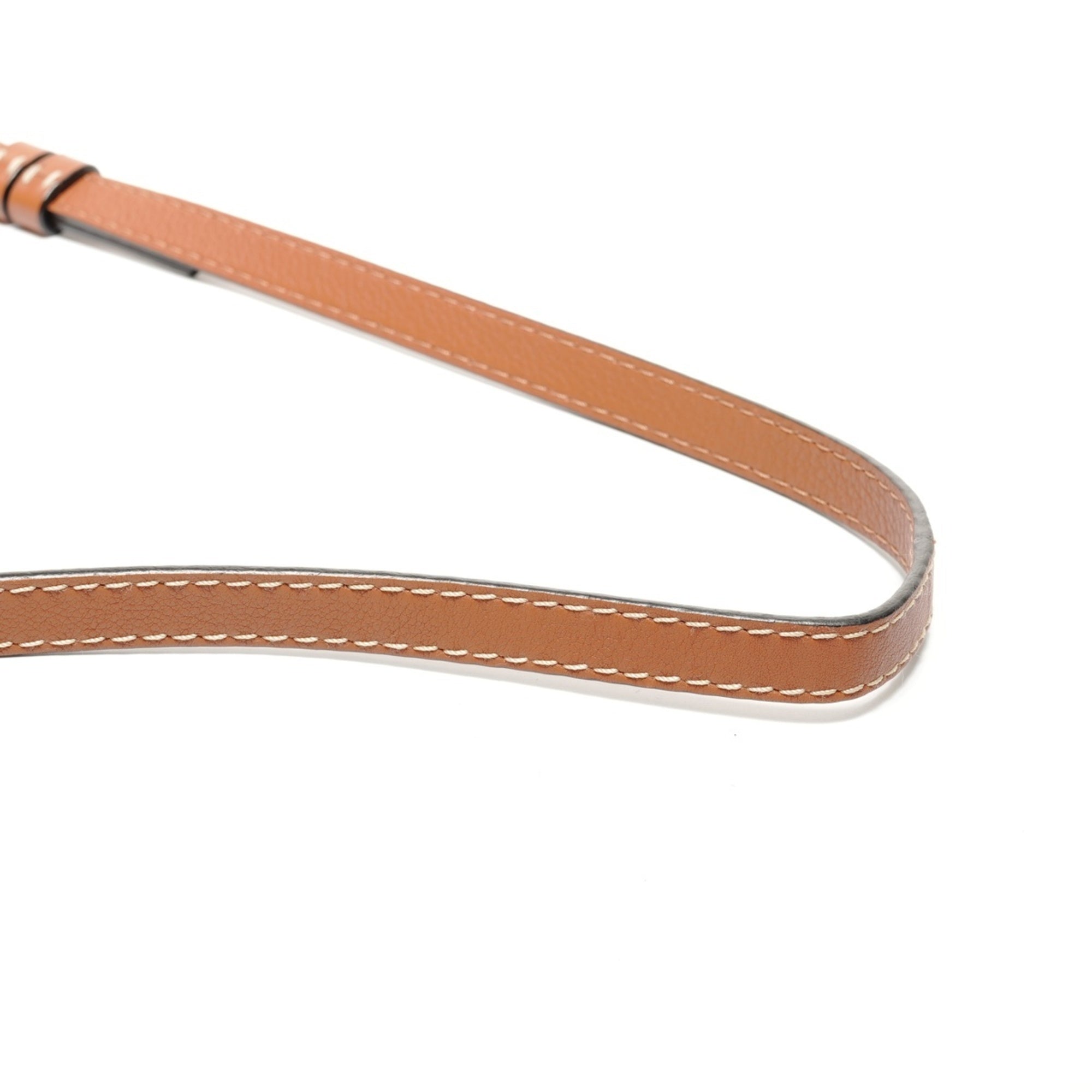 Loewe Brown Leather Shoulder Bag (Pre-Owned)