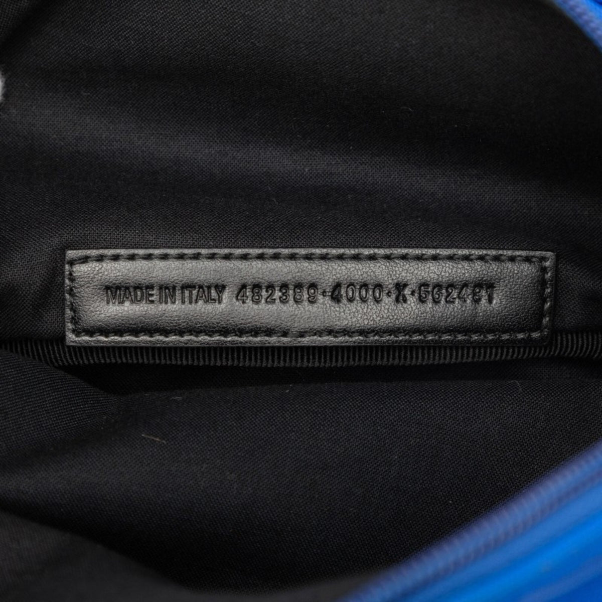 Balenciaga Blue Canvas Fanny Pack (Pre-Owned)