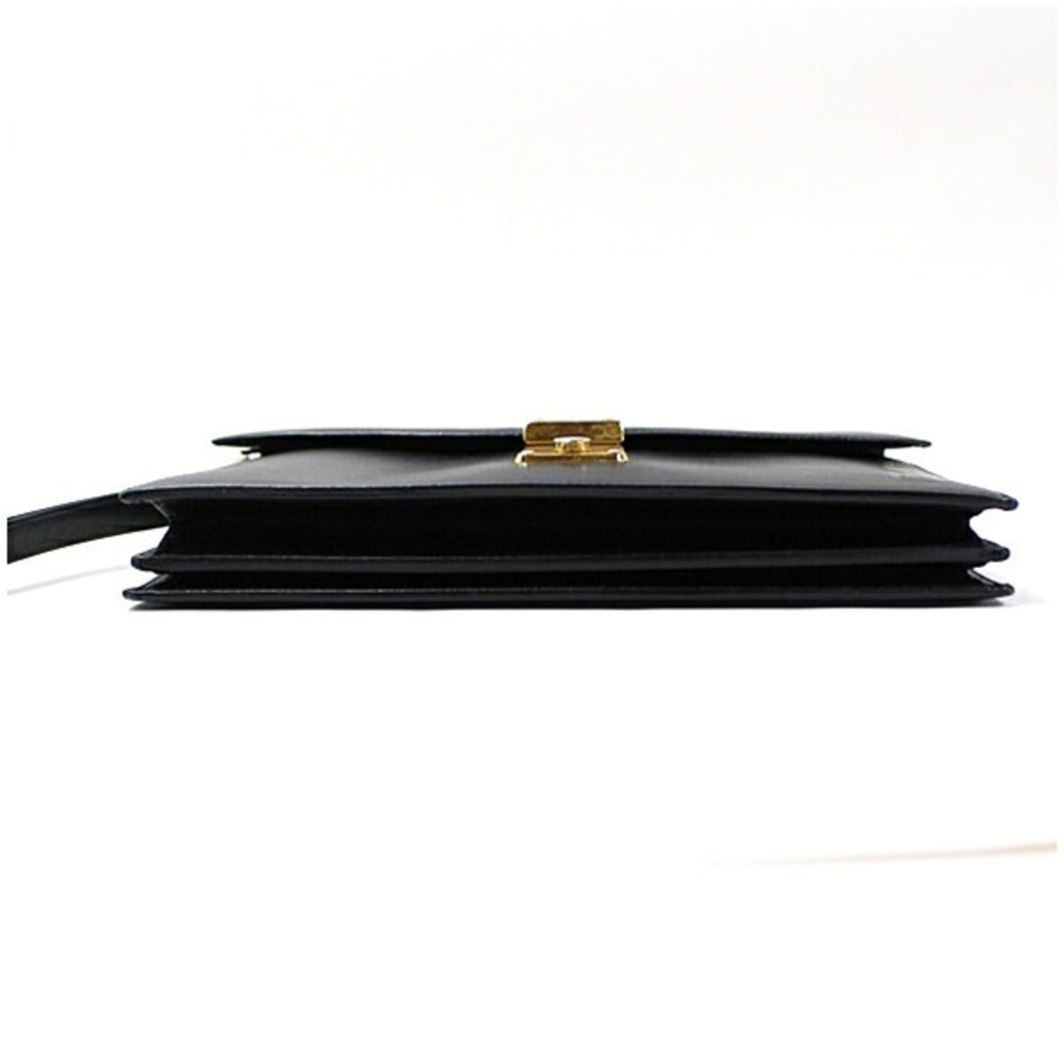 Dunhill Black Leather Clutch Bag (Pre-Owned)