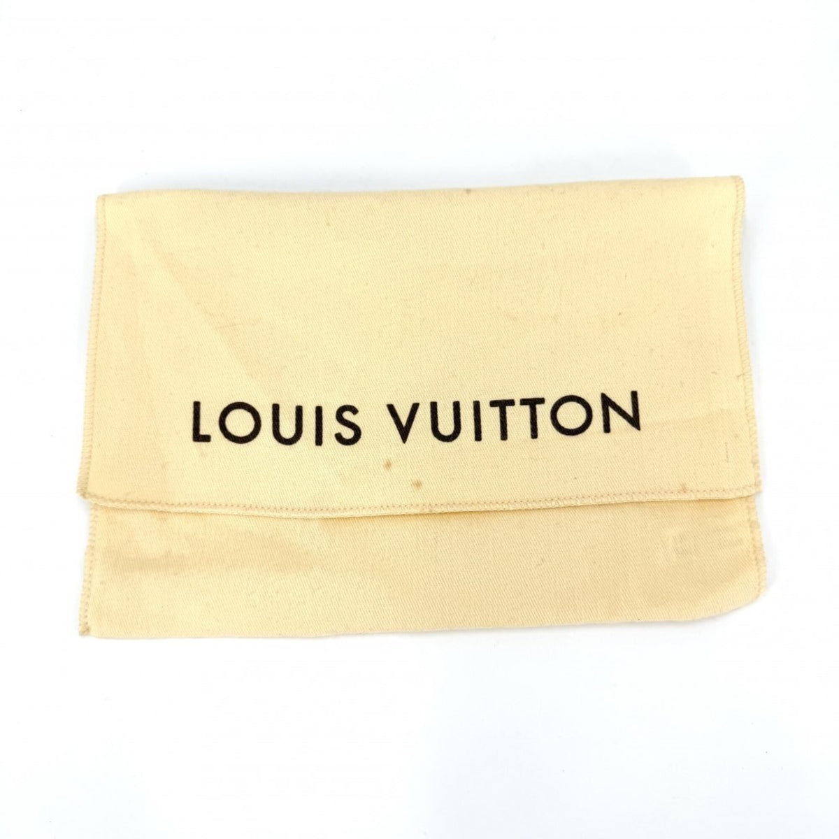 Louis Vuitton Brown Red Color Monogram Pochette Pouch (Pre-Owned)