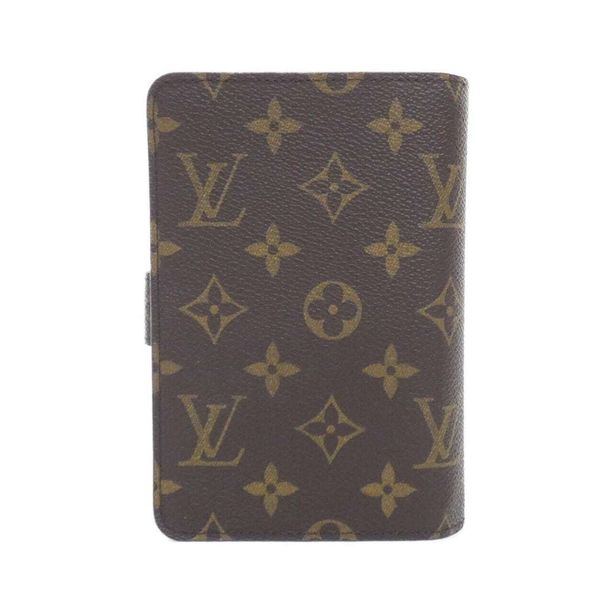 Louis Vuitton Marron Coated Canvas Wallet (Bi-Fold) (Pre-Owned)