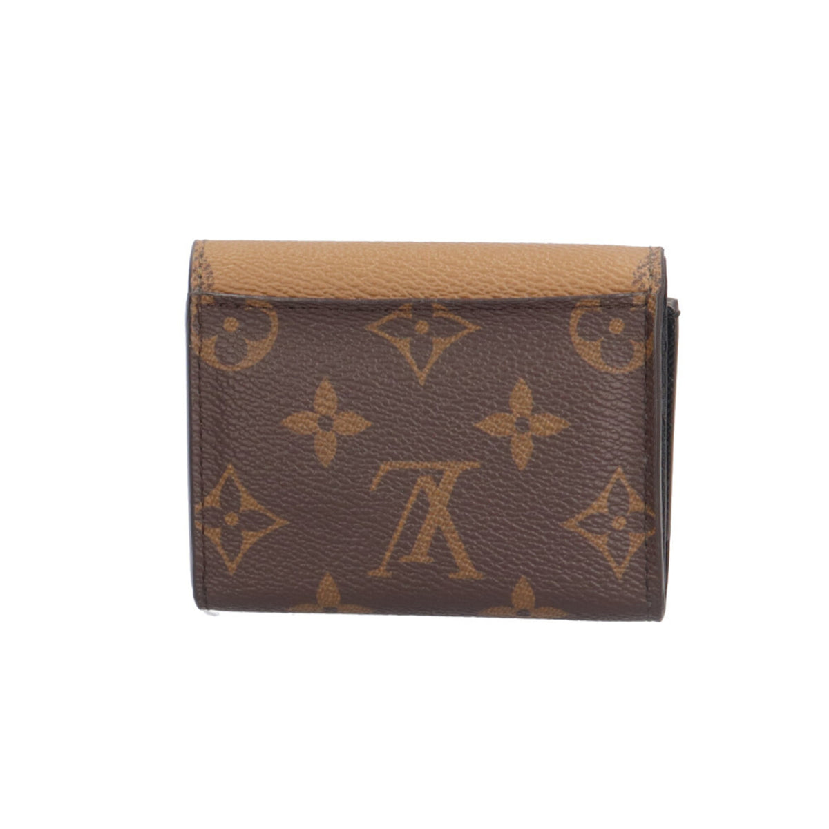 Louis Vuitton Brown Monogram Or Monogram Wallet (Tri-Fold) (Pre-Owned)