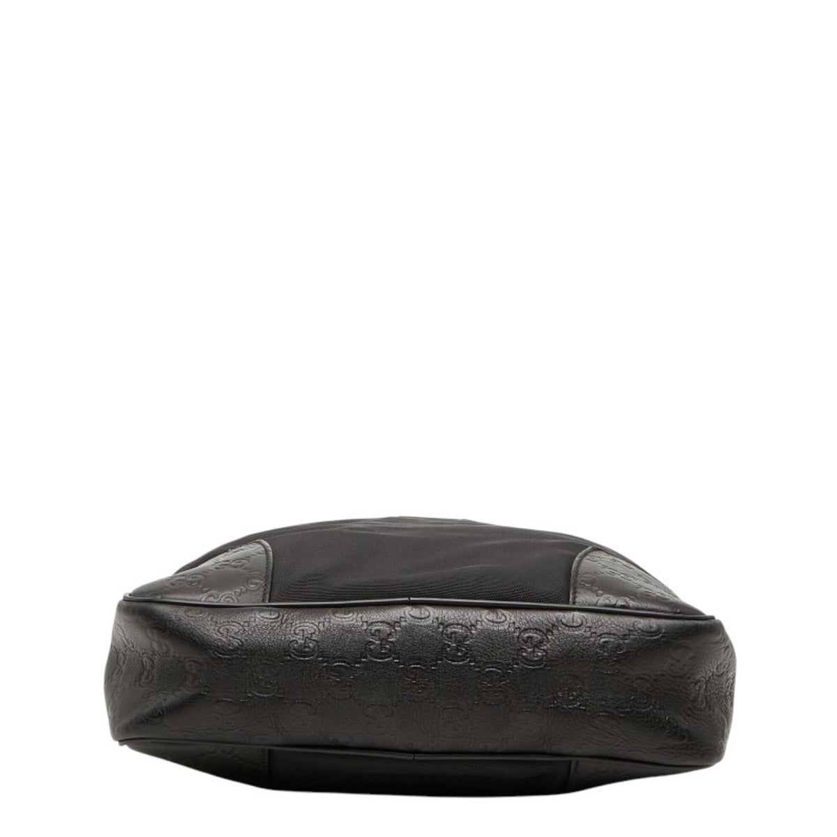 Gucci Black Nylon Leather Shoulder Bag (Pre-Owned)