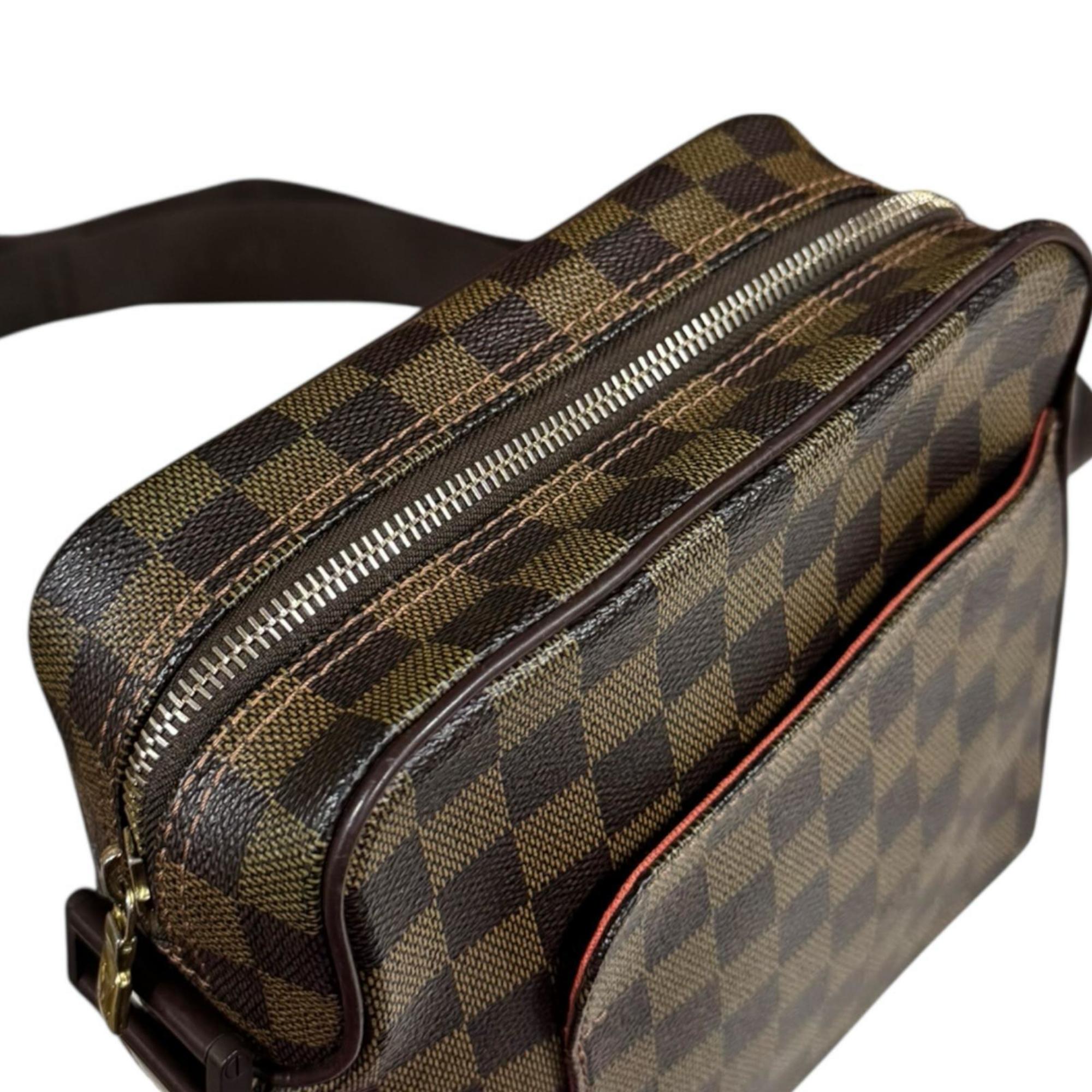 Louis Vuitton Brown Damier Canvas Shoulder Bag (Pre-Owned)