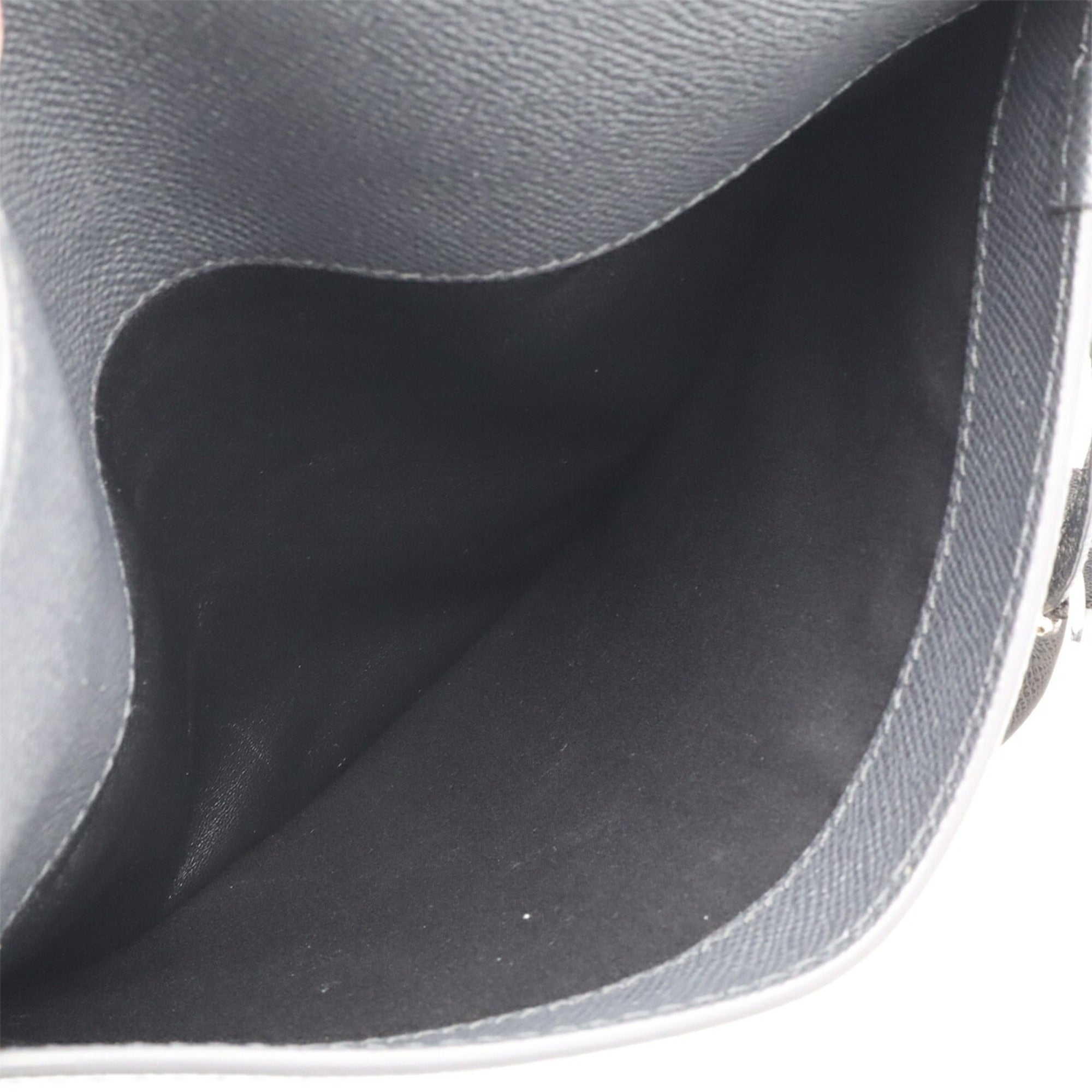 Bvlgari Gray Leather Messenger Bag Shoulder Bag (Pre-Owned)