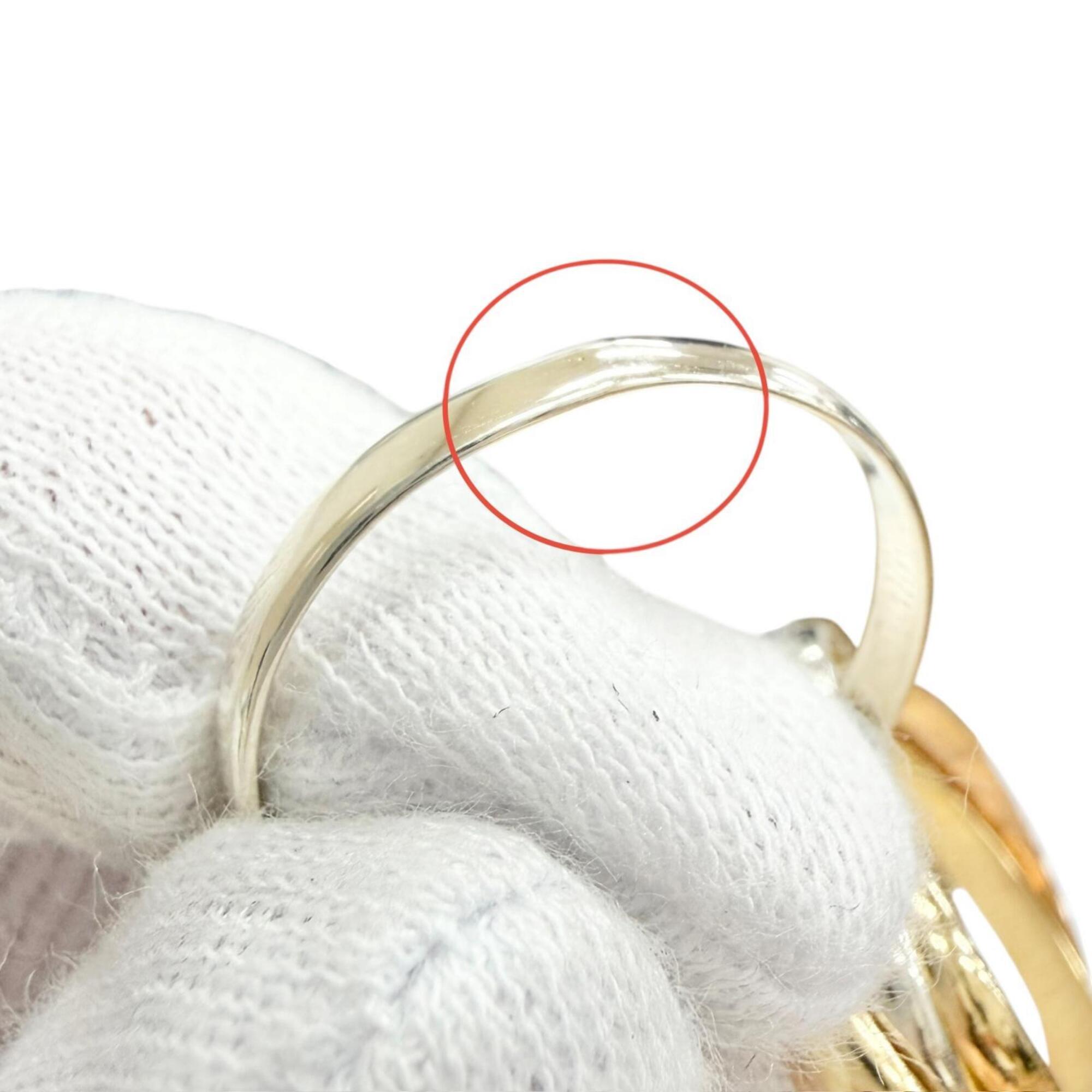 Cartier Pink Gold White Gold Yellow Gold Yellow Gold (18K) Pink Gold (18K) White Gold (18K) Band Ring (Pre-Owned)