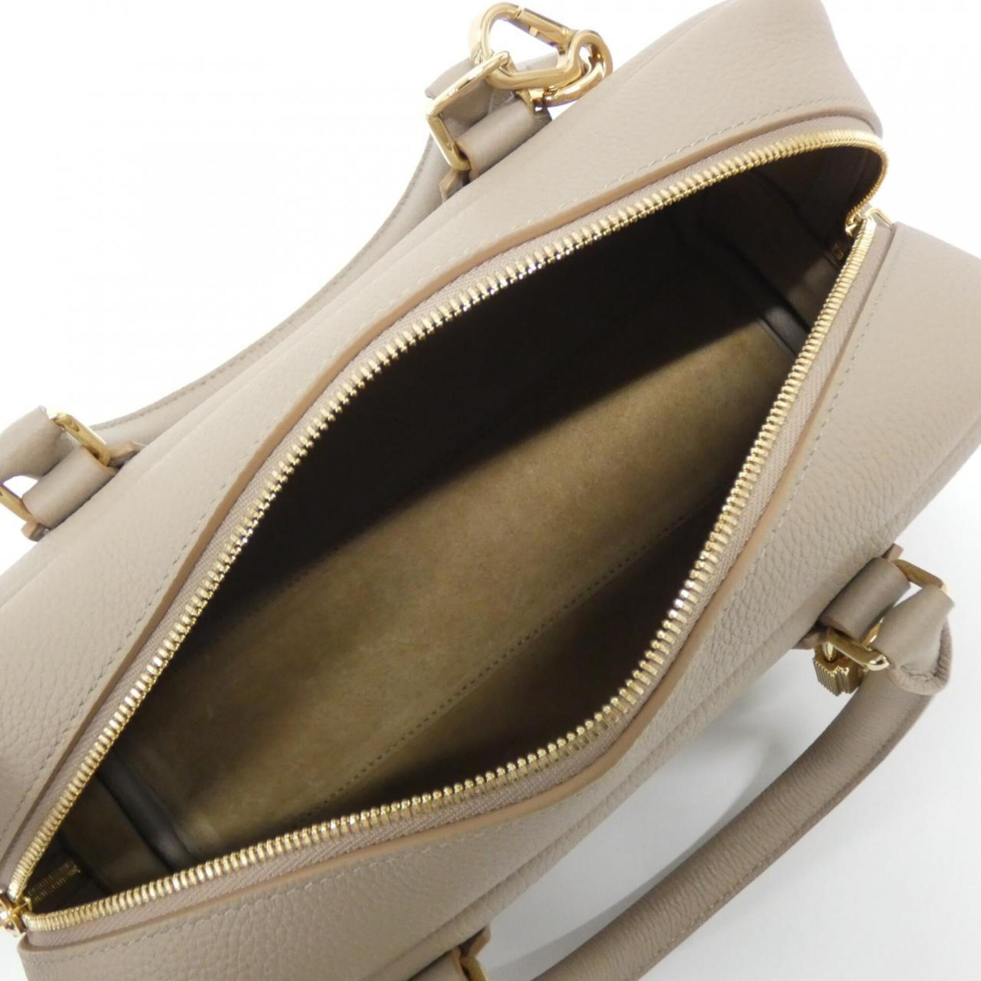 Loewe Sand Leather Handbag (Pre-Owned)
