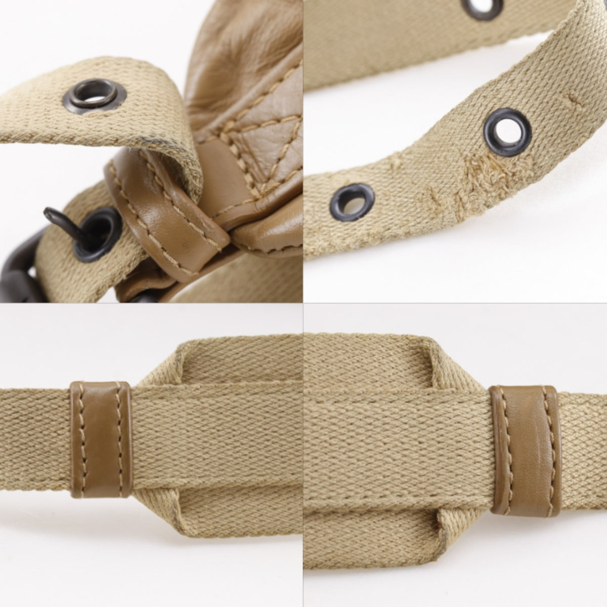 Bottega Veneta Intrecciato Beige Leather Backpack (Pre-Owned)