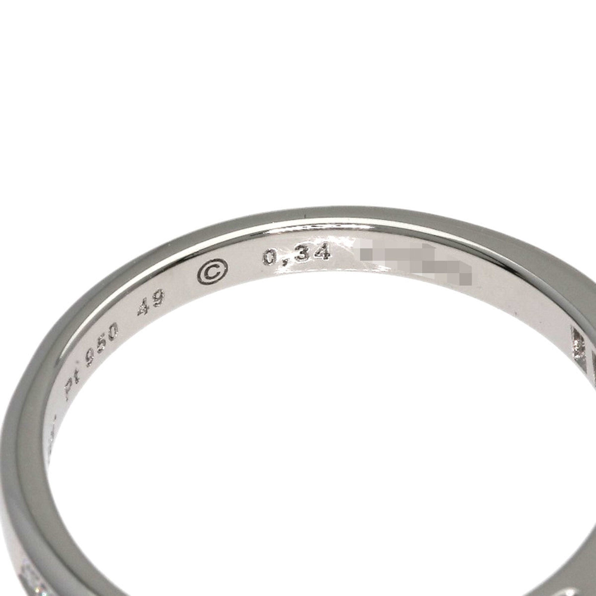 Cartier Platinum 950 Band Ring (Pre-Owned)