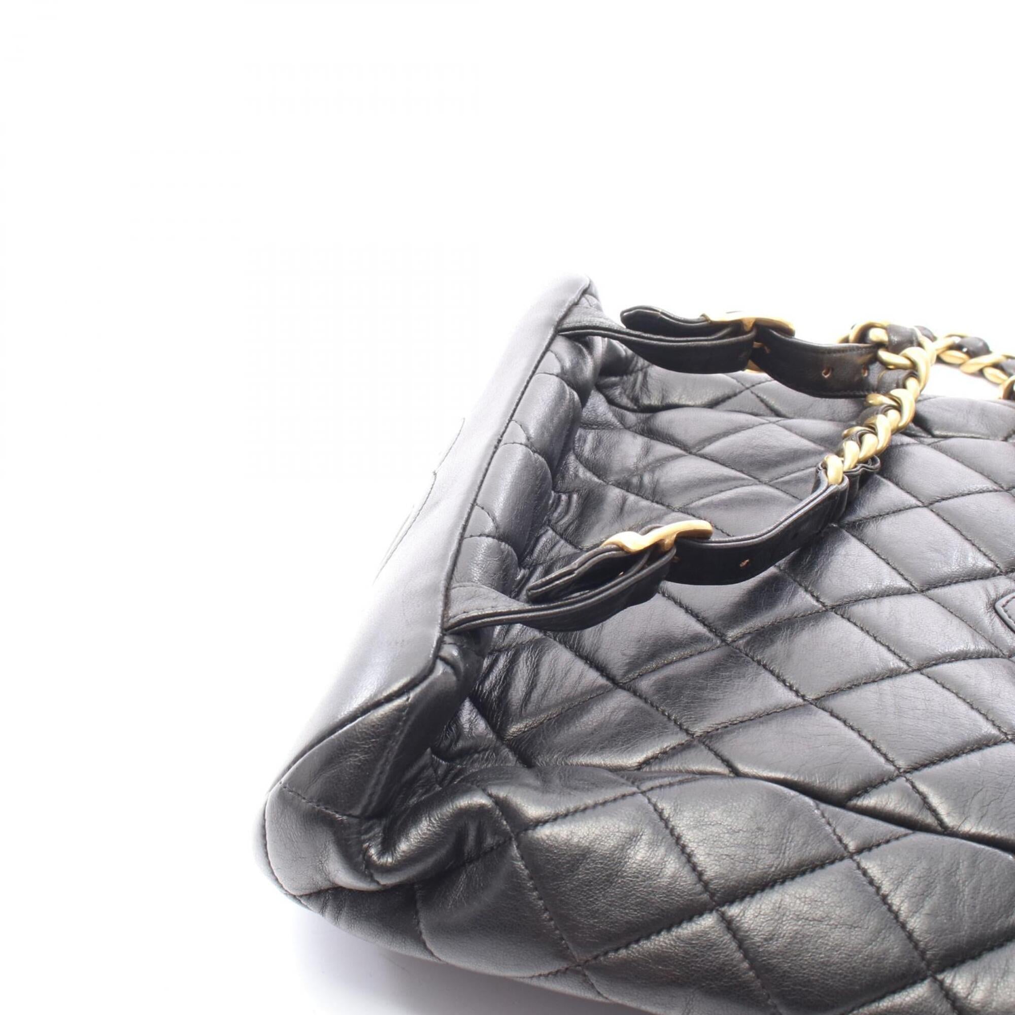 Chanel Black Leather Backpack (Pre-Owned)