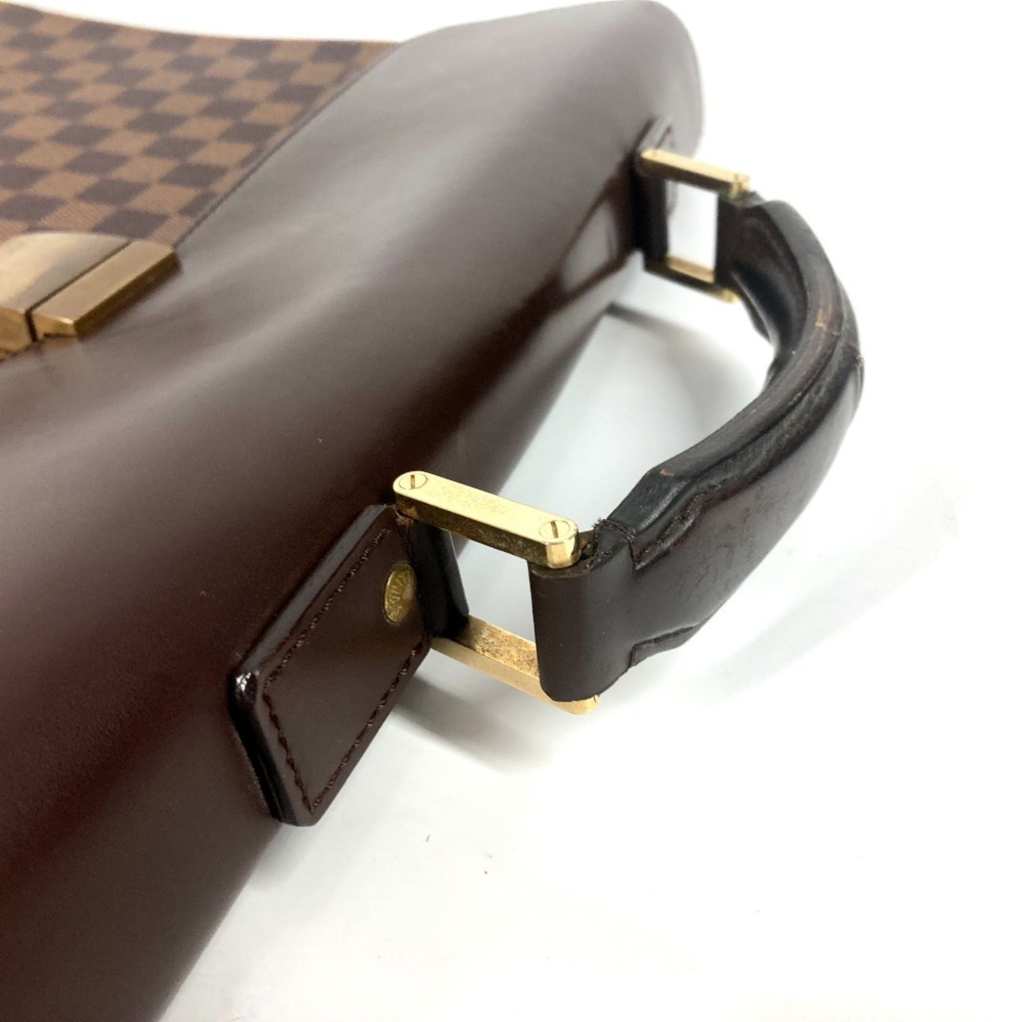 Louis Vuitton Brown Ebene Damier Canvas Briefcase (Pre-Owned)
