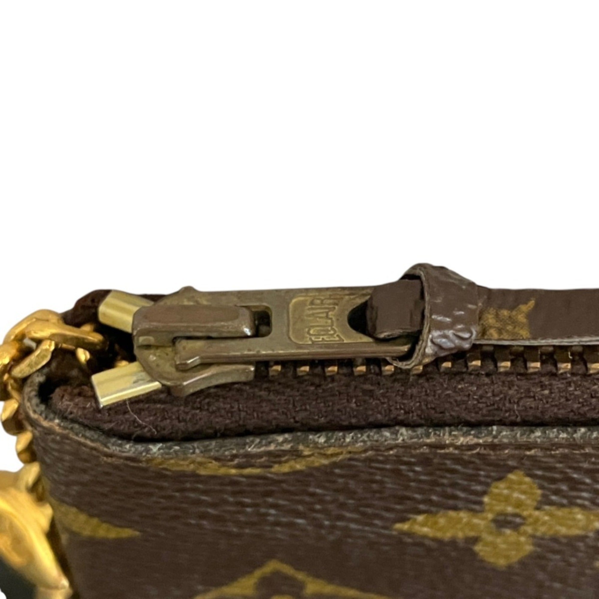Louis Vuitton Monogram Brown Galle Monogram Monogram Coin Purse/Coin Case (Pre-Owned)