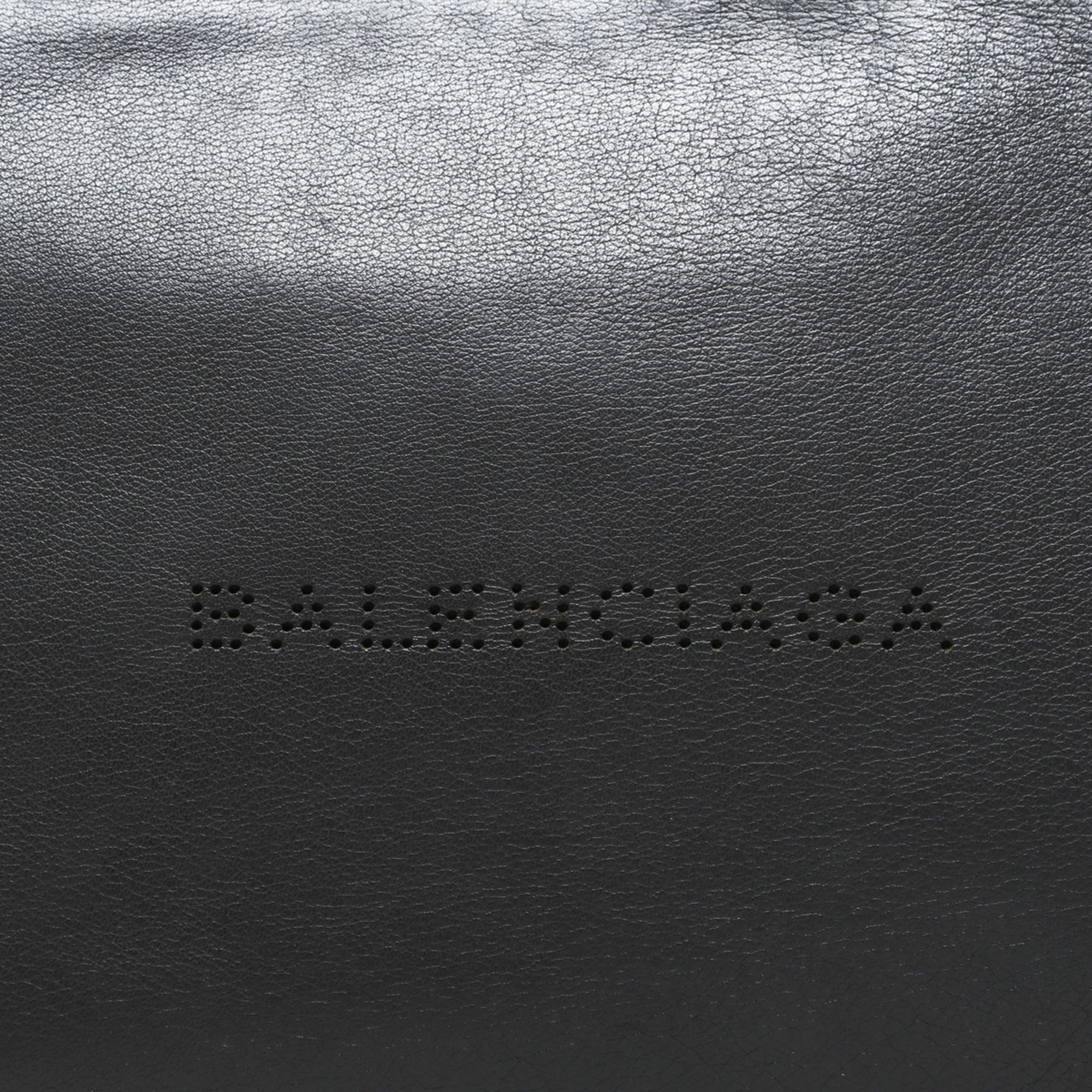 Balenciaga Black Leather Clutch Bag (Pre-Owned)