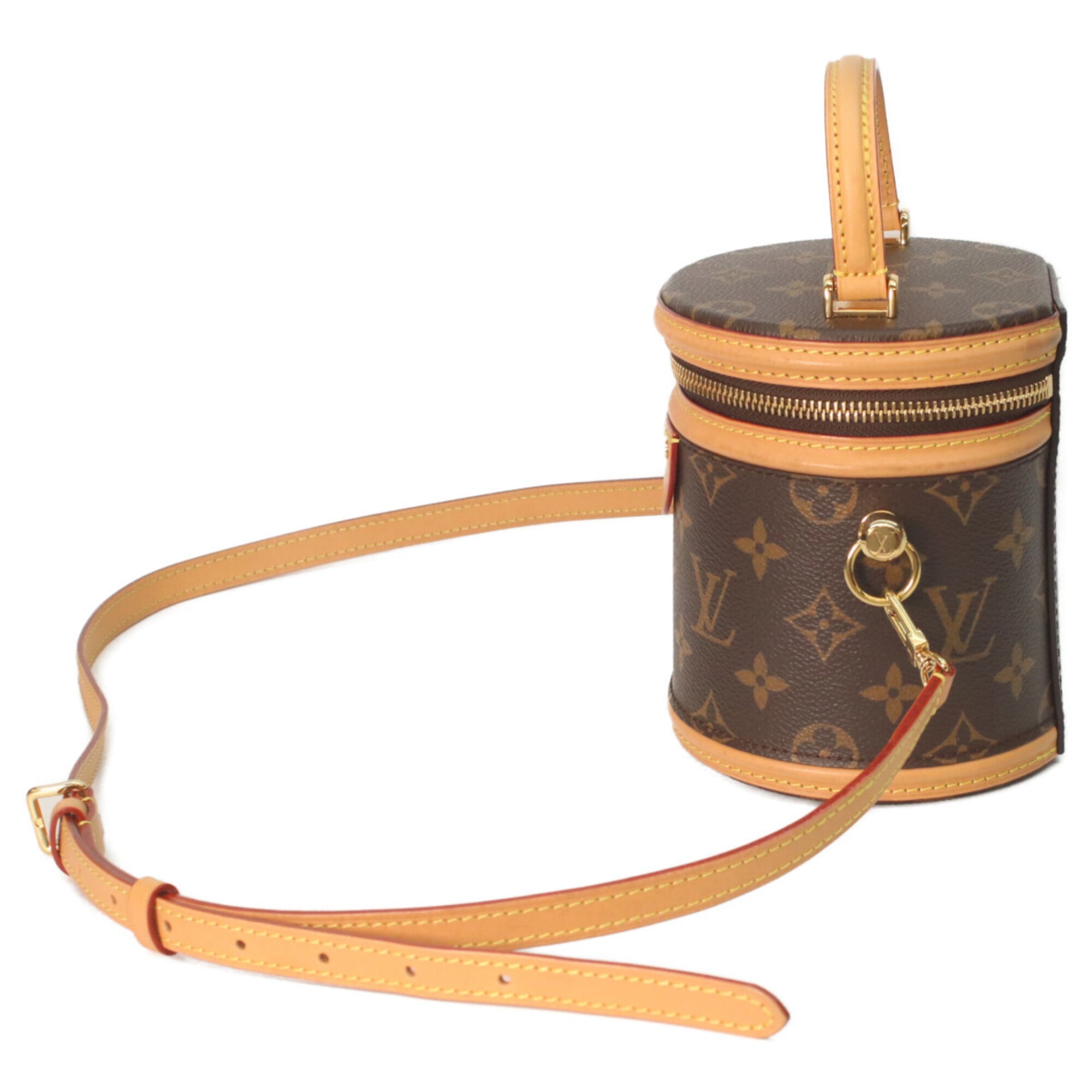 Louis Vuitton Beige Monogram Shoulder Bag (Pre-Owned)