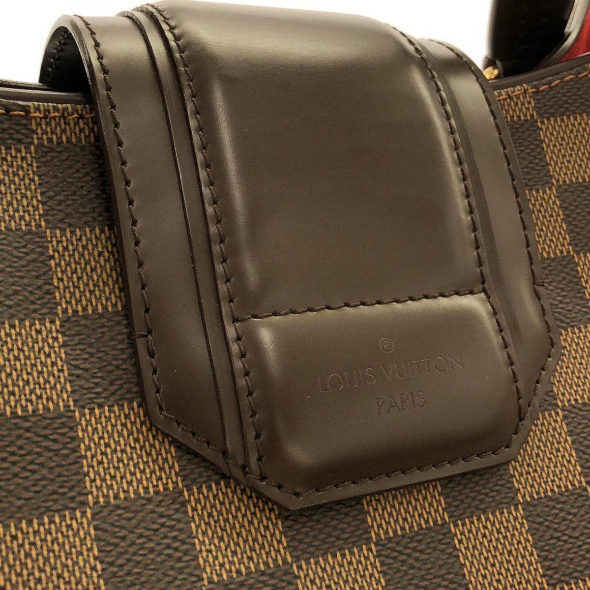 Louis Vuitton Ebene Coated Canvas Handbag (Pre-Owned)
