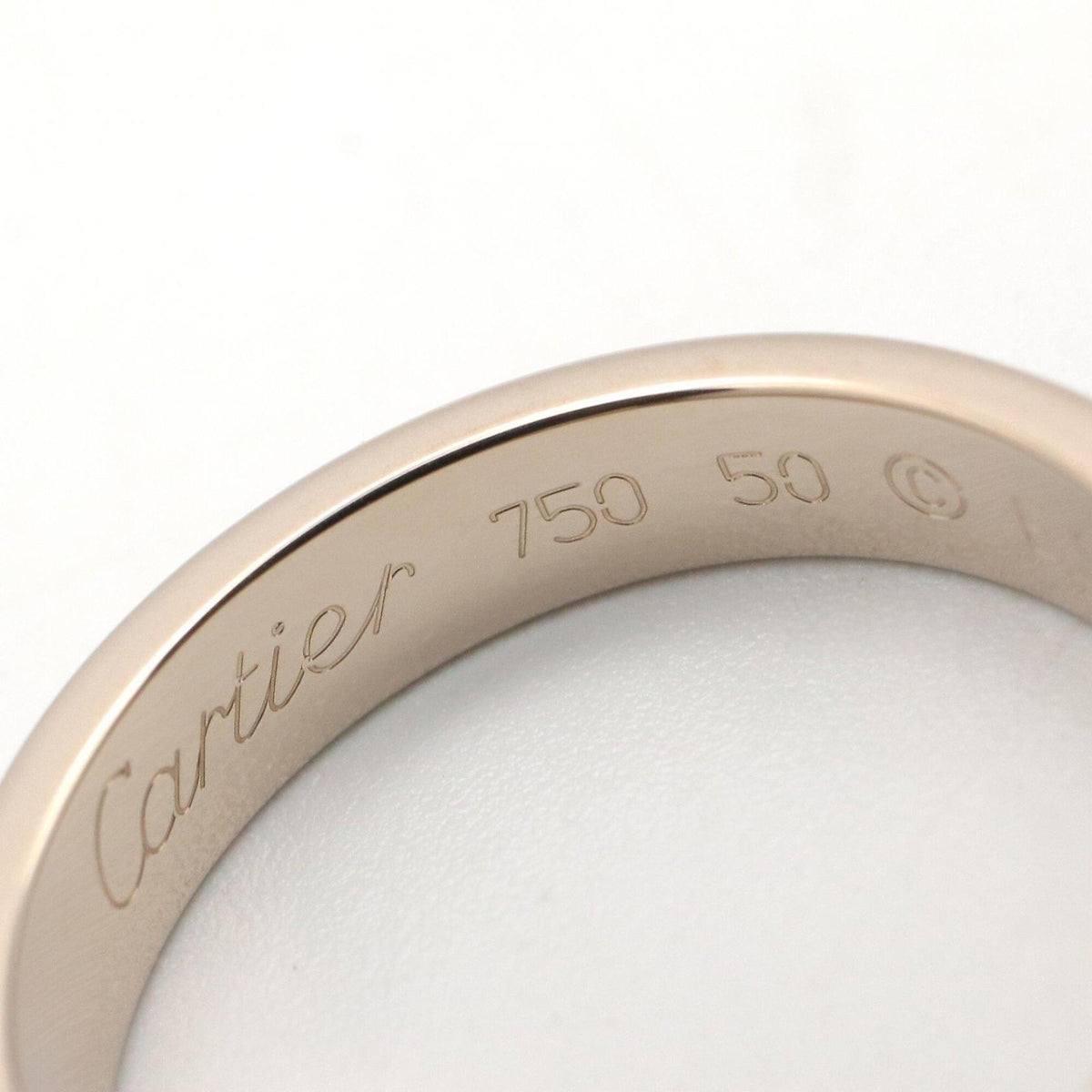 Cartier White Gold (18K) Band Ring (Pre-Owned)