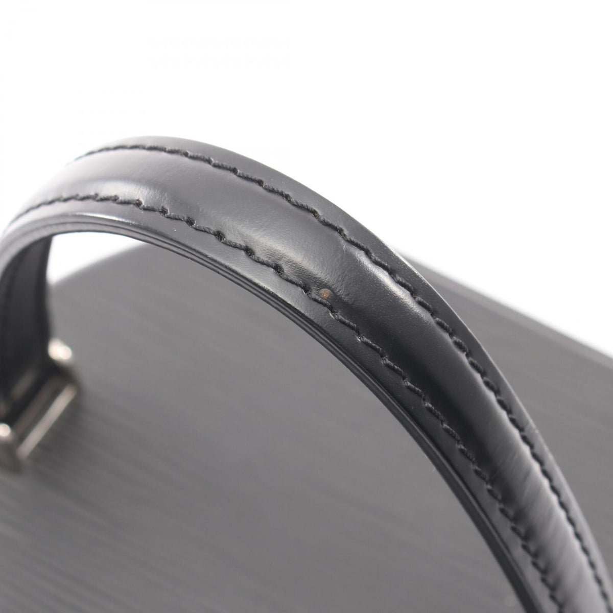 Louis Vuitton Black Noir Epi Leather Handbag (Pre-Owned)