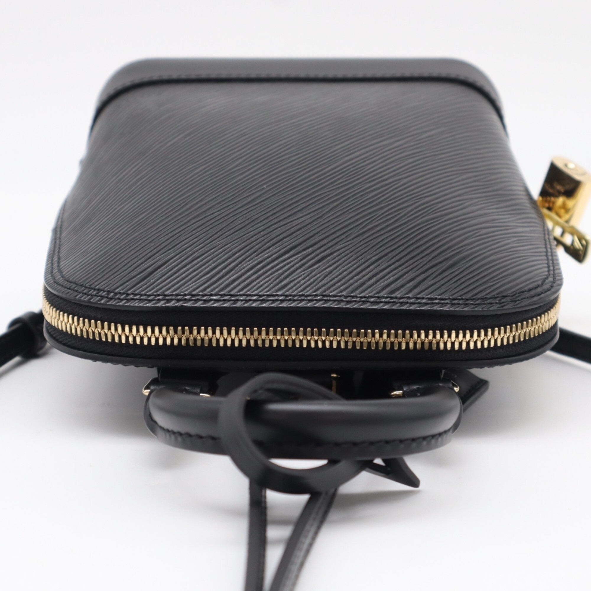 Louis Vuitton Epi Black Epi Leather Backpack (Pre-Owned)
