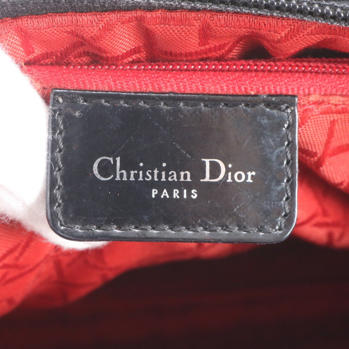 Christian Dior Black Handbag Shoulder Bag Tote Bag (Pre-Owned)